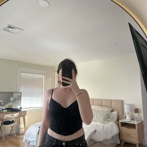 Black Corset Top